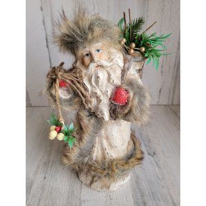 One hundred 80 rustic Santa Claus cranberry star figure xmas